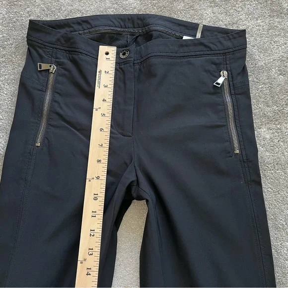 MONCLER BLACK PANTALONE SIZE 42 TRENDY OUTDOORS ACTIVE STYLISH CHIC STYLISH - Picture 9 of 10